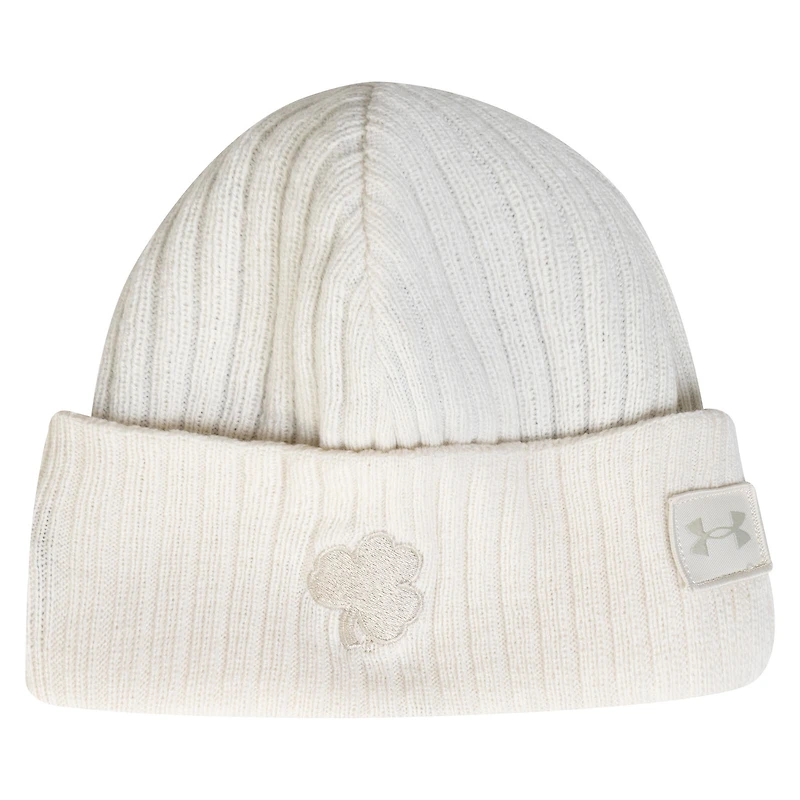 Bonnet en tricot à revers peu profond Under Armour Stone Notre Dame Fighting Irish pour homme
