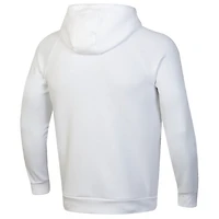 Men's Under Armour White Notre Dame Fighting Irish 2024 Shamrock Series Rival Fleece Pullover Hoodie