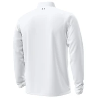 Men's Under Armour White Notre Dame Fighting Irish All Fight Motion Quarter-Zip Sweatshirt