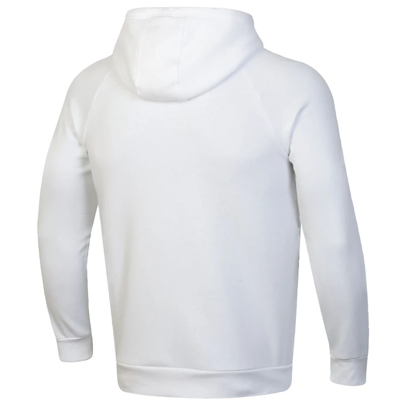 Men's Under Armour White Notre Dame Fighting Irish All Fight Rival Fleece Hoodie