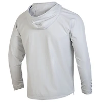 Veste à capuche zippée intégrale Under Armour blanche Notre Dame Fighting Irish All Fight Unstoppable pour homme