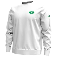 Men's Under Armour White Notre Dame Fighting Irish Football Unstoppable Fleece Sweatshirt