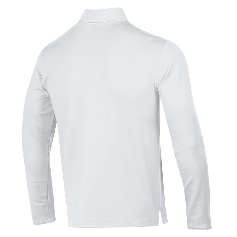 Men's Under Armour White Notre Dame Fighting Irish Freedom Collection Motion Quarter-Zip Pullover