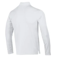 Men's Under Armour White Notre Dame Fighting Irish Freedom Collection Motion Quarter-Zip Pullover