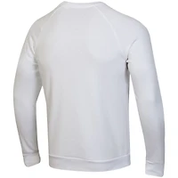 Sweat-shirt polaire blanc Under Armour Notre Dame Fighting Irish Freedom Rival pour homme