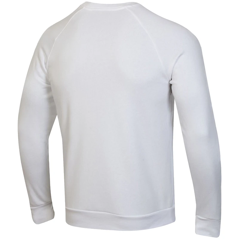 Sweat-shirt polaire blanc Under Armour Notre Dame Fighting Irish Freedom Rival pour homme