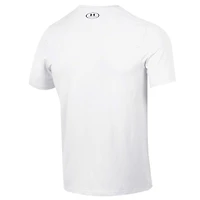 T-shirt de hockey blanc Under Armour pour homme Notre Dame Fighting Irish Ireland