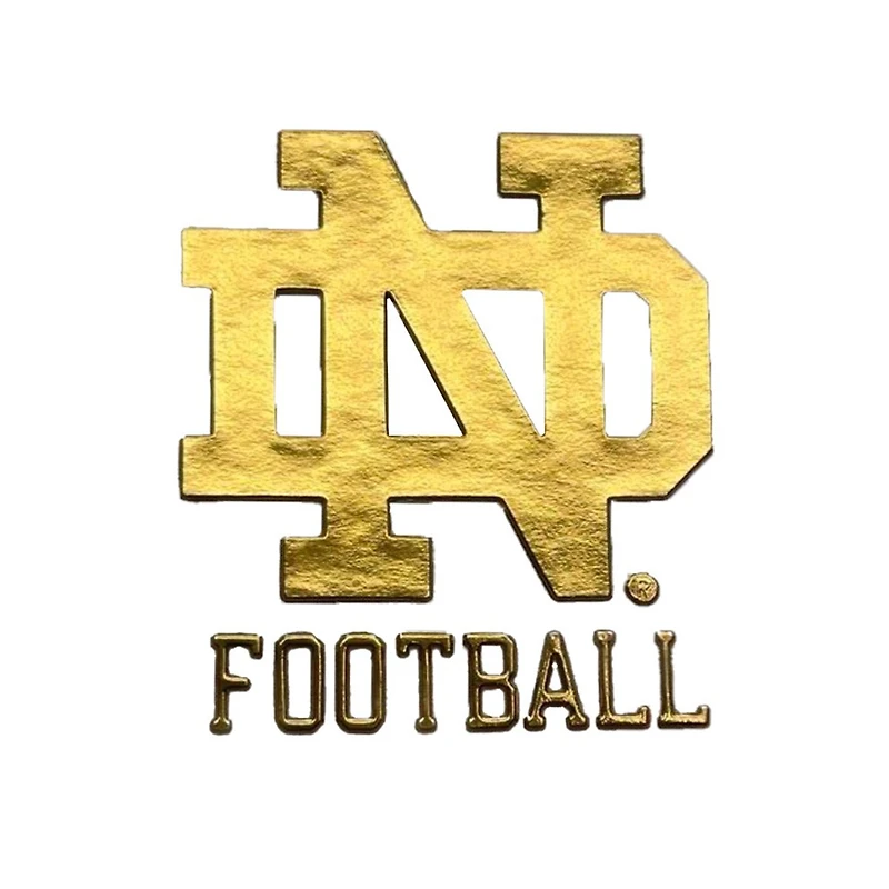 Men's Under Armour White Notre Dame Fighting Irish Metallic Rival Fleece Crewneck Sweatshirt