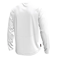 T-shirt à manches longues Under Armour blanc pour homme, Fighting Irish de Notre Dame, Knockout
