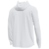 Men's Under Armour White Notre Dame Fighting Irish Unity Shooting Long Sleeve Hooded T-Shirt