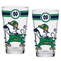 Notre Dame Fighting Irish 16oz. Classic Pint Glass Two-Pack