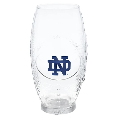 Notre Dame combattant les Irlandais 23oz. Verre de football