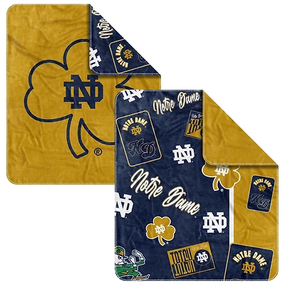 Notre Dame Fighting Irish 50” x 60” Dream Weave Throw Blanket