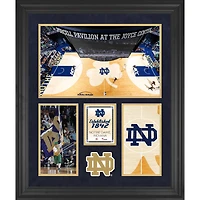 Notre Dame Fighting Irish Edmund P. Joyce Center Framed 20" x 24" 3-Opening Collage