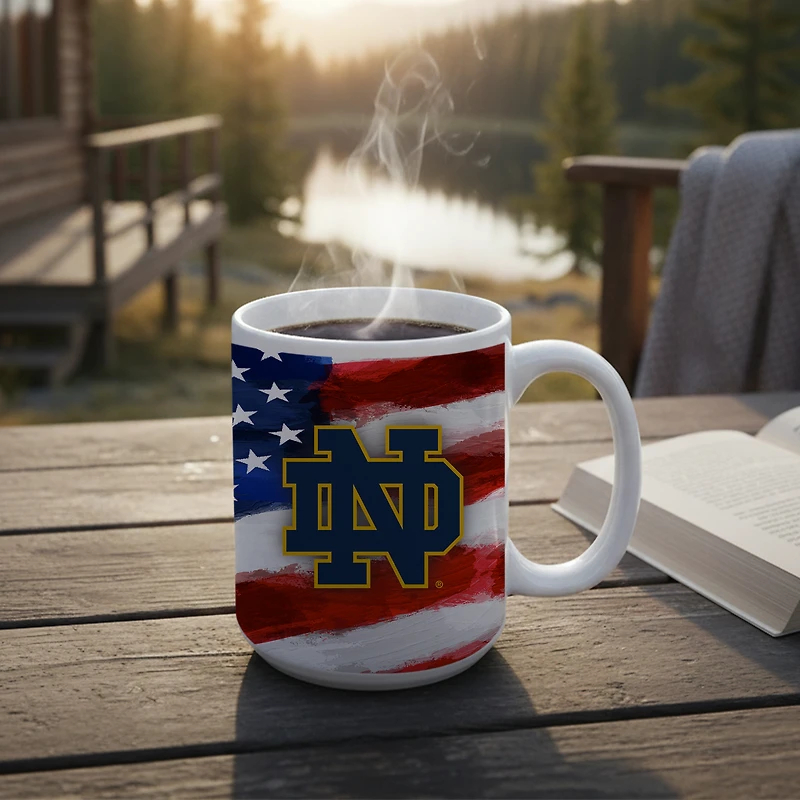 Ensemble de deux tasses américaines Notre Dame Fighting Irish de 44 cl