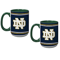 Notre Dame Fighting Irish Two-Pack Alumni Mug Set