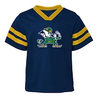 Preschool Navy Notre Dame Fighting Irish Two-Piece Red Zone Jersey & Pants Set