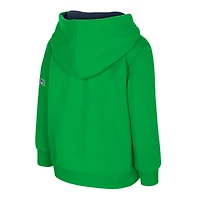 Toddler Colosseum  Kelly Green Notre Dame Fighting Irish Big Logo Volume Fleece Pullover Hoodie