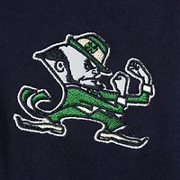 Toddler Colosseum Navy/Heathered Gray Notre Dame Fighting Irish Poppies Hoodie and Sweatpants Set