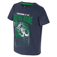 T-shirt pour tout-petits Colisée Bleu marine Notre Dame Fighting Irish Crushing It