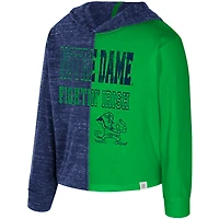 Toddler Colosseum  Navy Notre Dame Fighting Irish Gals Knit Hoodie