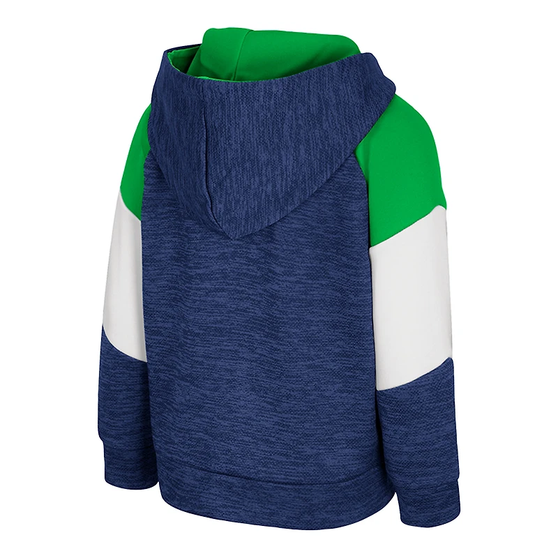 Toddler Colosseum Navy Notre Dame Fighting Irish Spirit Hollow Full-Zip Hoodie
