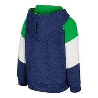 Toddler Colosseum Navy Notre Dame Fighting Irish Spirit Hollow Full-Zip Hoodie