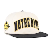 Casquette unisexe ajustable « 47 Natural Notre Dame Fighting Irish Crossover Off Hand Captain »