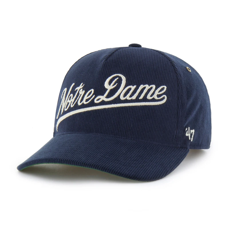 Unisex '47 Navy Notre Dame Fighting Irish Collections Golden Age Corduroy Hitch Adjustable Hat
