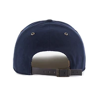 Casquette ajustable unisexe en velours côtelé Golden Age de la collection Fighting Irish de Notre Dame, modèle '47, bleu marine