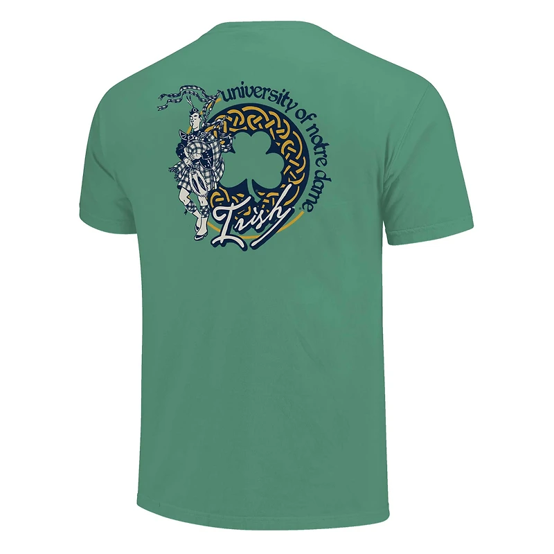 Unisex Light Blue Notre Dame Fighting Irish Hyper Local Campus River T-Shirt