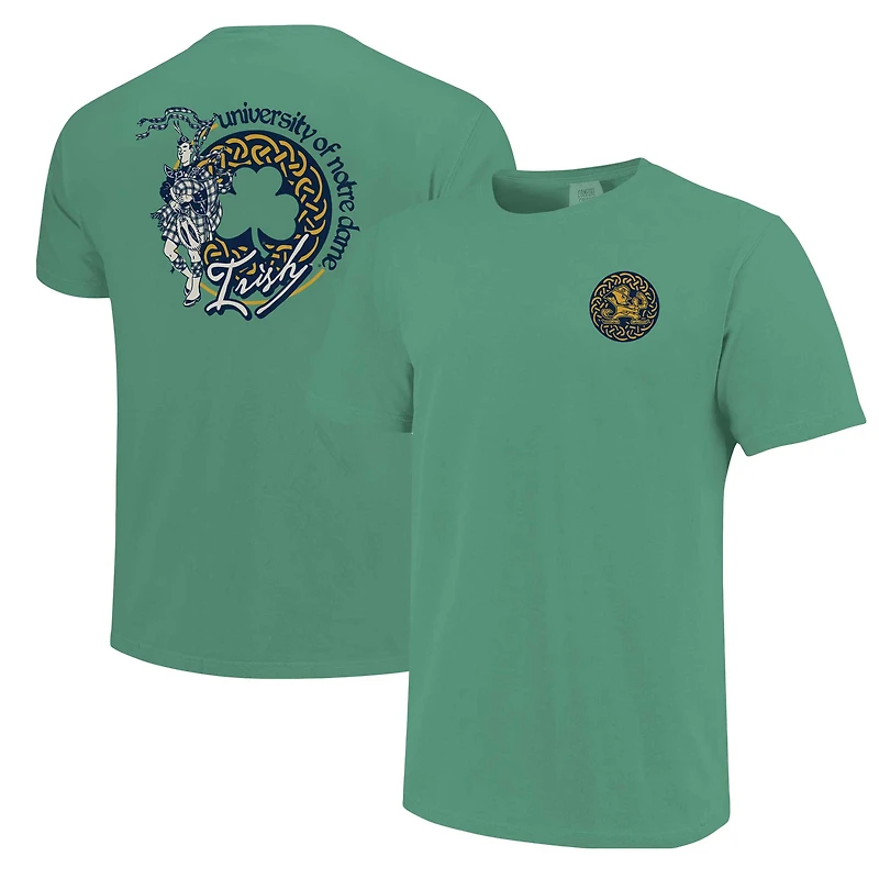 T-shirt unisexe bleu clair Notre Dame Fighting Irish Hyper Local Campus River