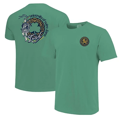 T-shirt unisexe bleu clair Notre Dame Fighting Irish Hyper Local Campus River