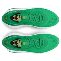 Chaussures unisexes Under Armour vertes Notre Dame Fighting Irish Phantom 4