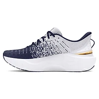 Chaussures de course unisexes Under Armour blanches Notre Dame Fighting Irish Infinite Elite