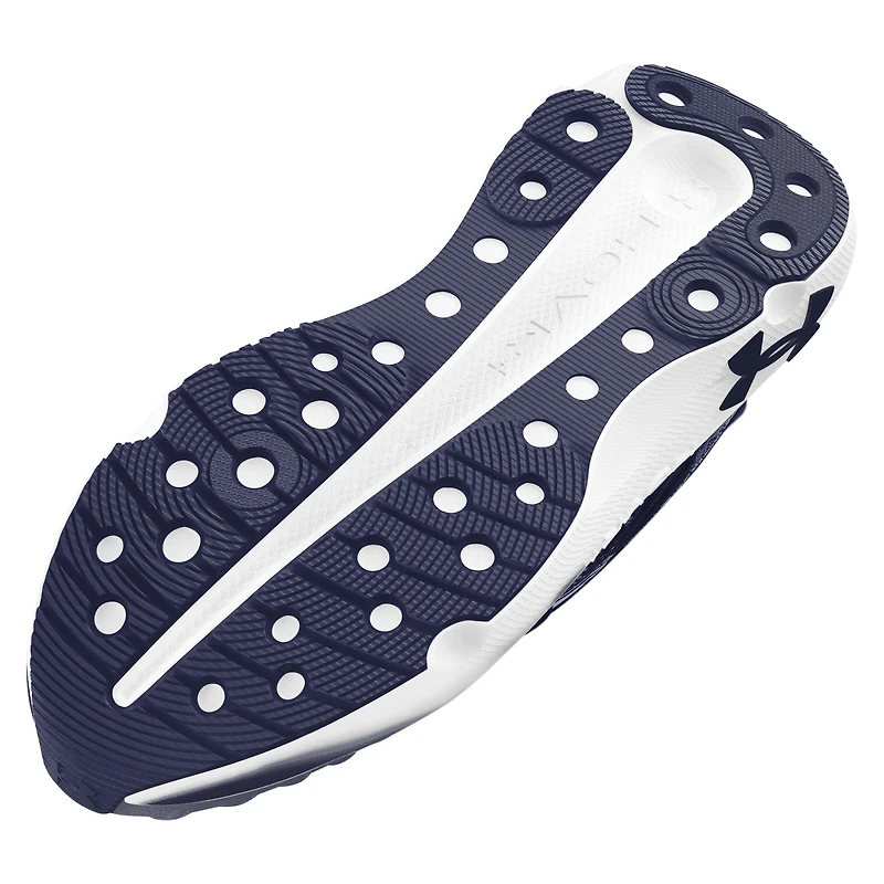 Chaussures de course unisexes Under Armour blanches Notre Dame Fighting Irish Infinite Elite