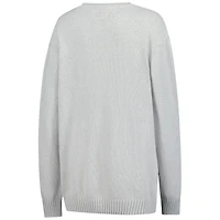 Unisex Uscape Apparel Ash Notre Dame Fighting Irish Embroidered Applique Sweater