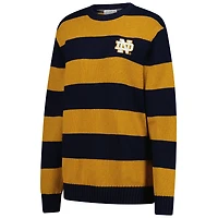 Unisex Uscape Apparel  Gold Notre Dame Fighting Irish Renew Knit Stadium Sweater
