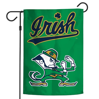 Drapeau de jardin WinCraft Notre Dame Fighting Irish 12" x 18" avec logo alternatif