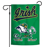 Drapeau de jardin WinCraft Notre Dame Fighting Irish 12" x 18" avec logo alternatif