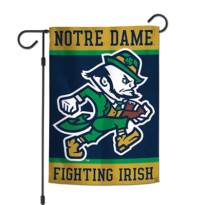Drapeau de jardin double face WinCraft Notre Dame Fighting Irish 12" x 18"