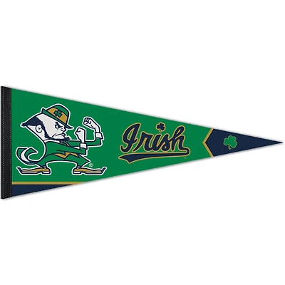 WinCraft Notre Dame Fighting Irish 12'' x 30'' Team Premium Pennant