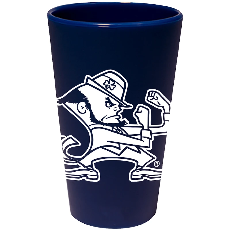WinCraft Notre Dame Combattant Irlandais 16oz. Verre à bière en silicone