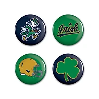 Ensemble de 4 boutons WinCraft Notre Dame Fighting Irish