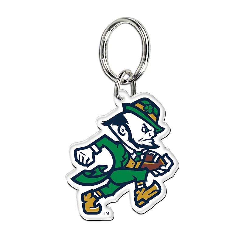 Porte-clés en acrylique de qualité supérieure WinCraft Notre Dame Fighting Irish
