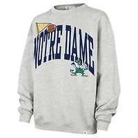 Sweat-shirt polaire pour femme « 47 Gray Notre Dame Fighting Irish Icon »