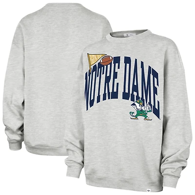 Women's '47  Gray Notre Dame Fighting Irish Icon Fleece Sweatshirt