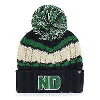 Women's '47 Navy Notre Dame Fighting Irish Emma Cuffed Knit Hat with Pom