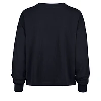 T-shirt à manches longues pour femmes '47 Navy Notre Dame Fighting Irish Stacked Sydney