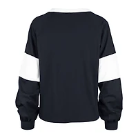 T-shirt à manches longues '47 Notre Dame Fighting Irish Upside Rhea Raglan pour femme